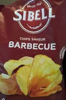 Mängden socker i Chips saveur Barbecue