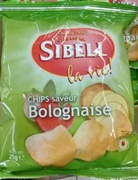 Mängden socker i Chips saveur Bolognaise