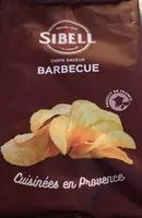 Mängden socker i Chips saveur barbecue