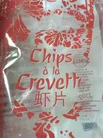 Mängden socker i Chips à la crevette