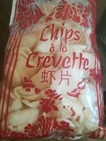 Mängden socker i Chips à la crevette