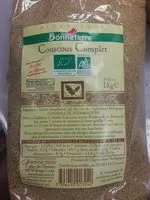 Mängden socker i Couscous Complet.