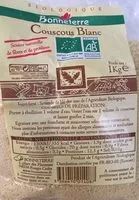 Mängden socker i Couscous Blanc