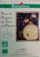 Mängden socker i Purée de pommes de terre en flocons