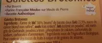 Mängden socker i Galettes Bretonnes Pur Beurre