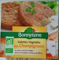 Mängden socker i Galettes végétales aux champignons