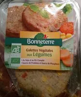 Mängden socker i Galettes Végétales aux Légumes