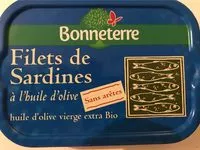 Mängden socker i Filets De Sardine Sans Aretes Huile D'olive
