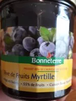 Mängden socker i Confiture De Myrtille