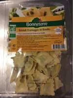 Mängden socker i Ravioli Fromages et Basilic
