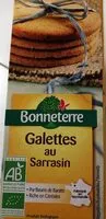 Mängden socker i Galettes au sarrasin