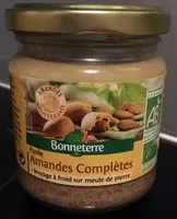 Mängden socker i Purée Amandes complètes