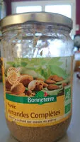 Mängden socker i Purée D'amandes Complètes