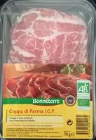 Mängden socker i Coppa Di Parma 70g