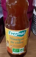 Mängden socker i Vinagre de cidre Evernat 1 litre