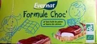 Mängden socker i Formule Choc' Biscuit