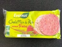 Mängden socker i Evernat Strawberry Choco Rice Pancakes