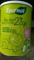 Mängden socker i Mon lait 2eme age