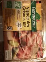 Mängden socker i VIANDE DES GRISONS