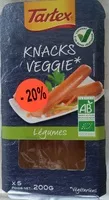Mängden socker i Knax légumes et blé