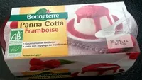 Mängden socker i Panna Cotta Framboise