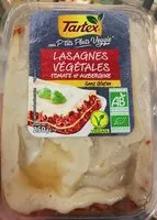 Mängden socker i Lasagnes végétales tomate et aubergine