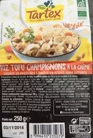 Mängden socker i Riz tofu champignons à la crème