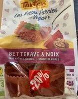 Mängden socker i Les Pates farcies vegan