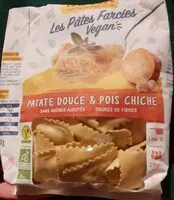 Mängden socker i Les pâtes farcies vegan - patate douce & pois chiche