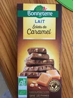 Mängden socker i Chocolat Lait Eclats Caramel