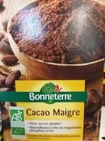 Mängden socker i Cacao maigre