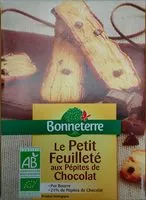 Mängden socker i Le petit feuilleté aux pépites de chocolat