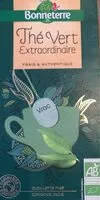 Mängden socker i Thé vert extraordinaire