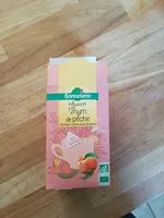 Mängden socker i Infusion thym de pêche 