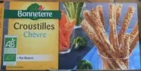 Mängden socker i Croustilles Chèvre - Pur beurre