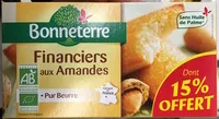 Mängden socker i Financiers aux Amandes