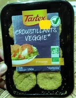 Mängden socker i Croustillants veggie au fromage