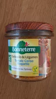 Mängden socker i Tartinade De Légumes Tomate Cerise Roquette