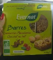 Mängden socker i Barres Cranberries Macadamia