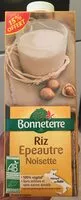 Mängden socker i Boisson Riz Epeautre Noisette 1L