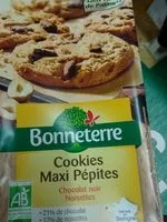 Mängden socker i Cookies Maxi pépites
