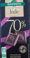 Mängden socker i chocolat noir 70%