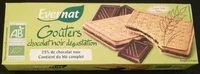 Mängden socker i Goûters chocolat noir dégustation