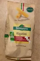 Mängden socker i Rigatini