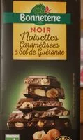 Mängden socker i Noir noisettes caramélisées et sel de guérande
