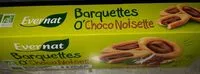Mängden socker i Barquettes O'ChocoNoisettes