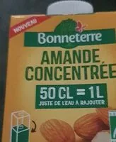 Mängden socker i Amande concentree