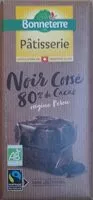 Mängden socker i Noir corsé 80%