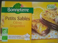 Mängden socker i PETITS SABLES CITRON GINGEMBRE