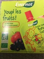 Mängden socker i Youpi les fruits compotes  gourdes